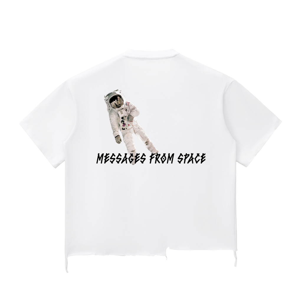 MESSAGES FROM SPACE Spaceman Distressed Tee