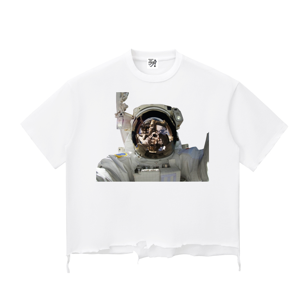 MESSAGES FROM SPACE Spaceman Distressed Tee