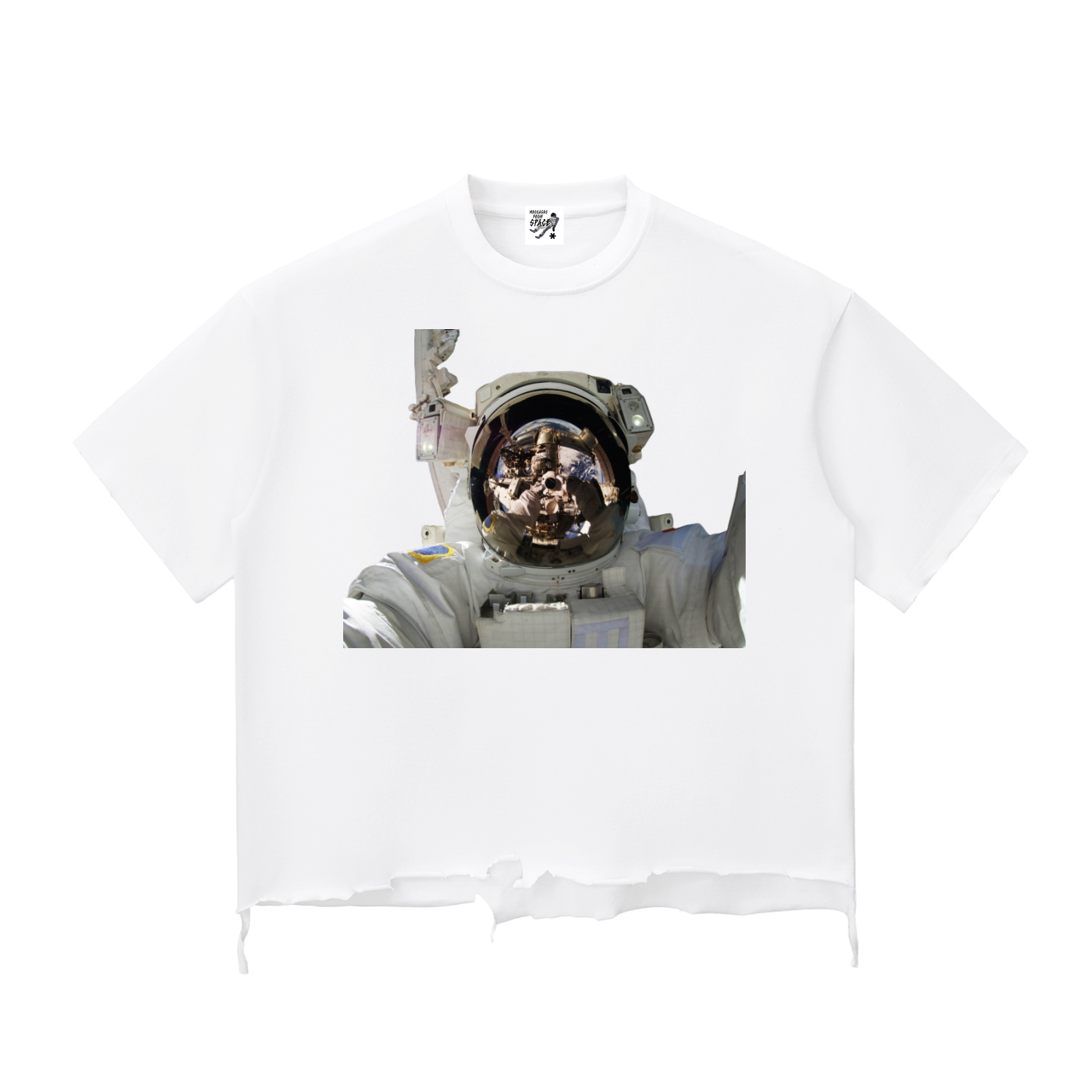 MESSAGES FROM SPACE Spaceman Distressed Tee