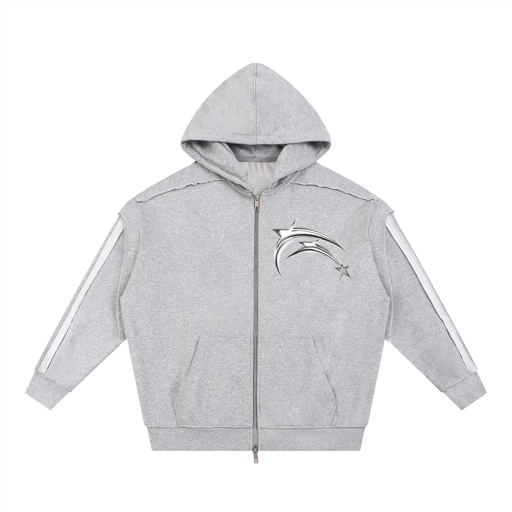 Raw Edge STARS* Double-Zip