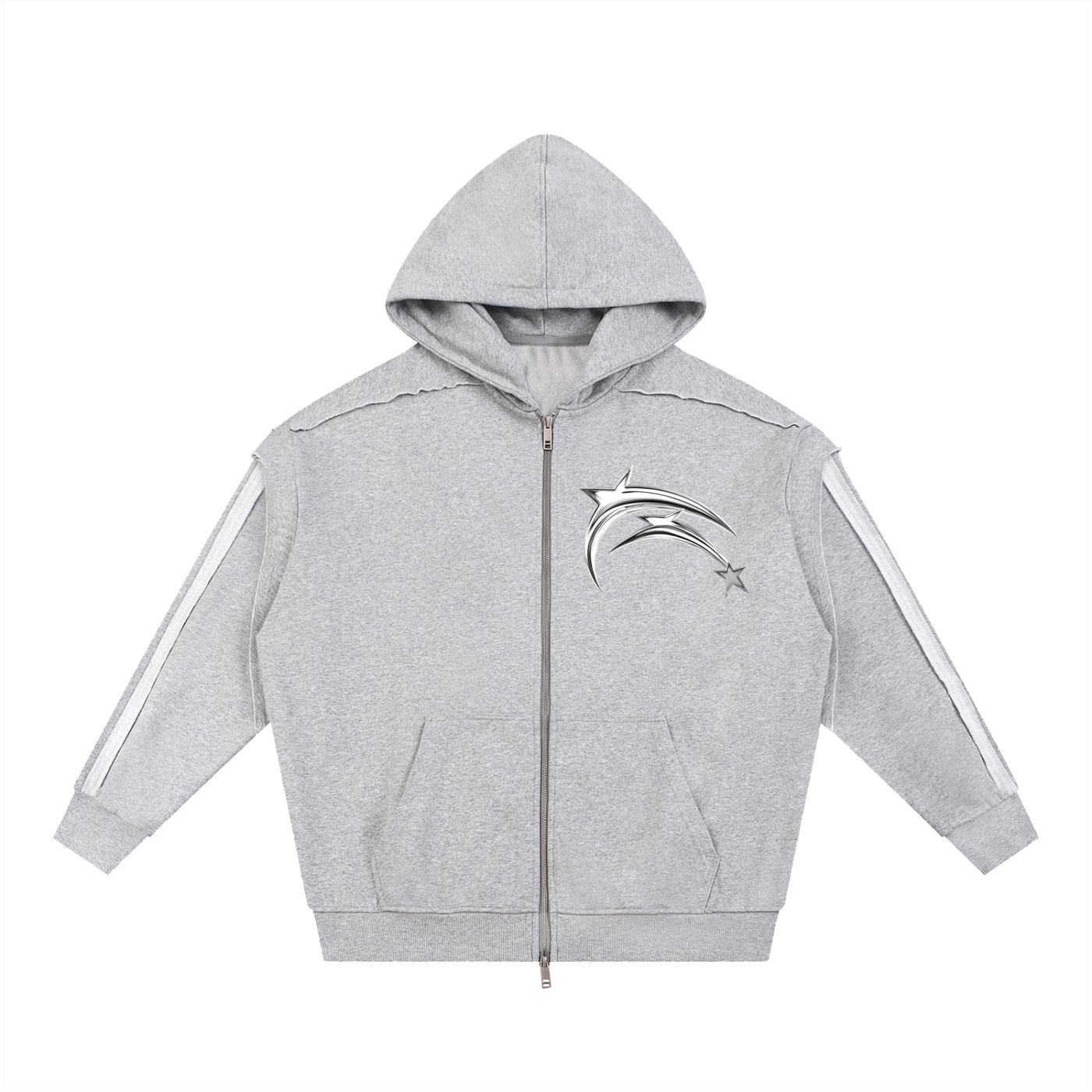 Raw Edge STARS* Double-Zip