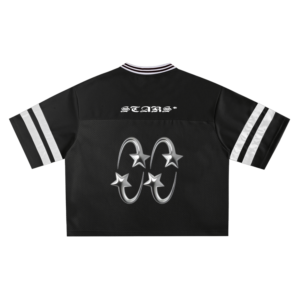 STARMAN* Black Mesh Jersey
