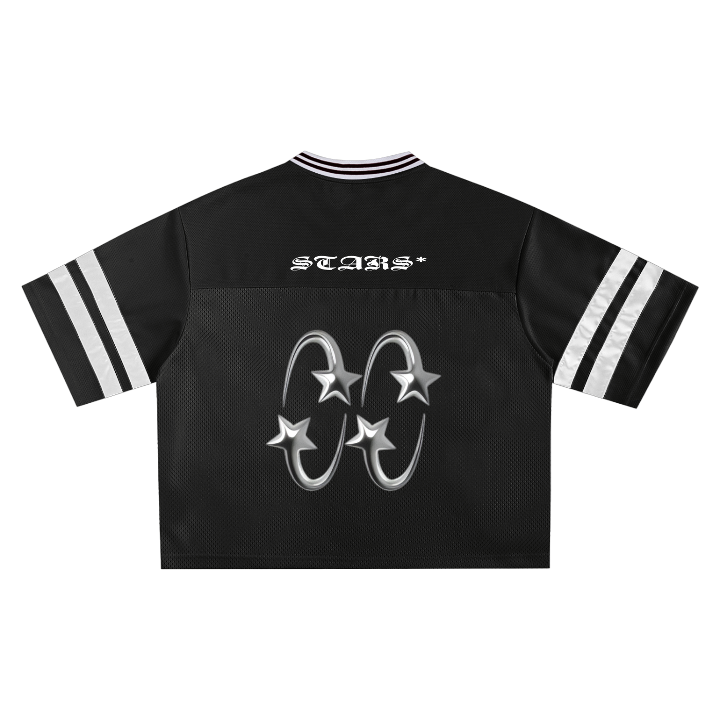 STARMAN* Black Mesh Jersey