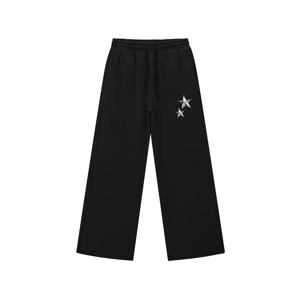 Snow Washed MESSAGES* Distressed Sweats